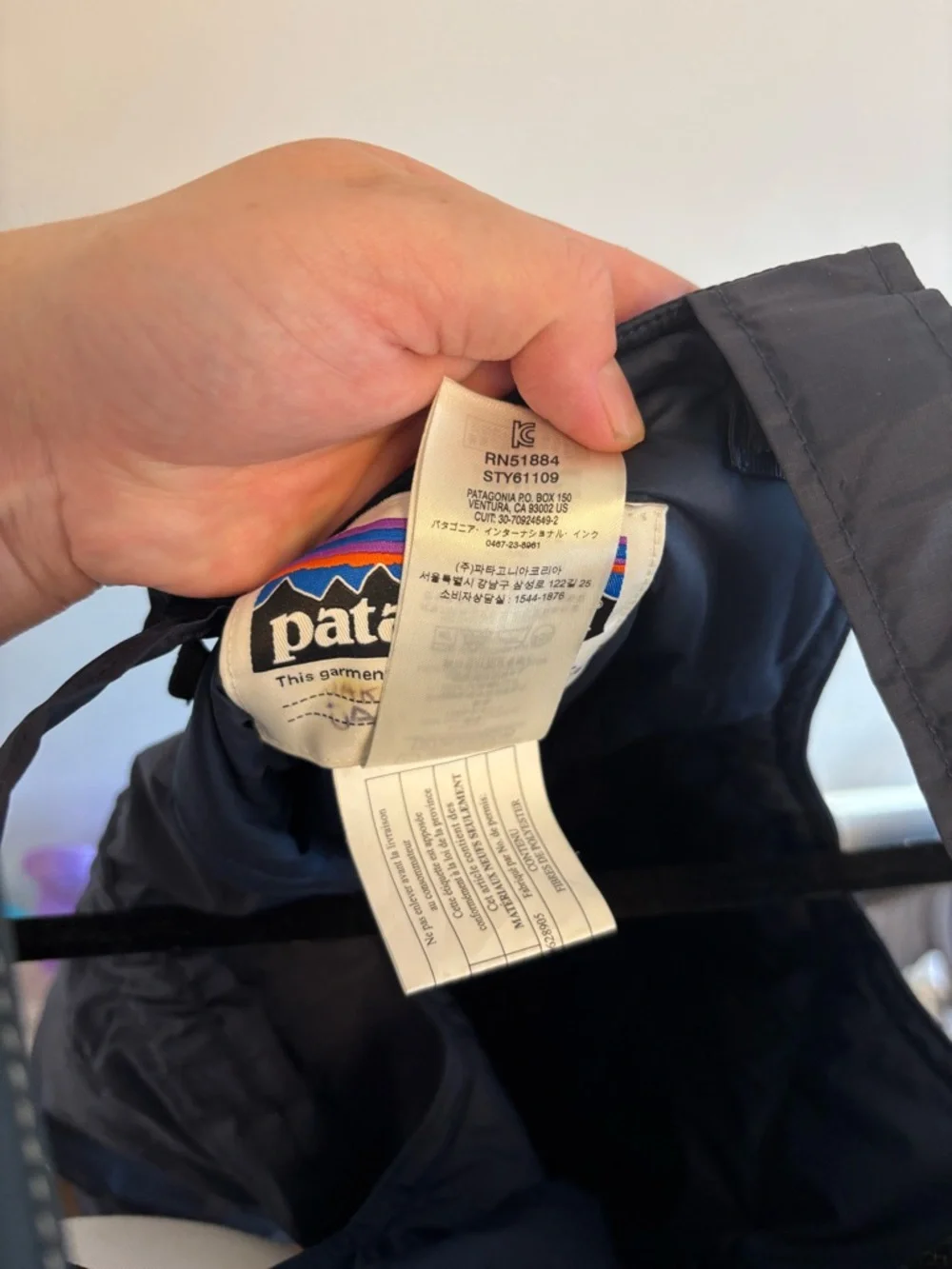 Patagonia Baby Snow Pile Bibs New Navy Insulated Snow Pants 4T